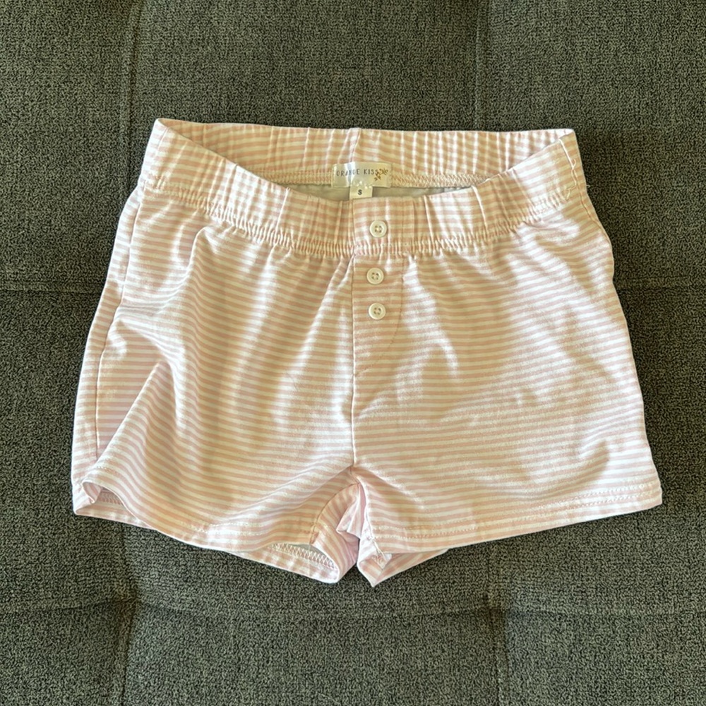 Striped Pajama Shorts